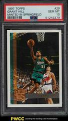 Grant Hill [Minted in Springfield] Basketball Cards 1997 Topps Prices
