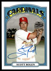 Scott Rolen #72FF-SR Baseball Cards 2023 Topps Archives 1972 Fan Favorites Autographs Prices