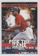 Rafael Devers [Series 2] #HRC-22 Baseball Cards 2022 Topps Home Run Challenge Code Prices