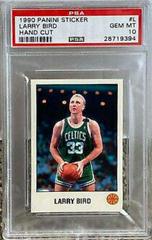 Larry Bird Basketball Cards 1990 Panini Sticker Prices