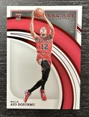 Ayo Dosunmu [Red] #68 Basketball Cards 2021 Panini Immaculate Collection Prices