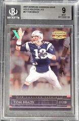 Tom Brady [Gold Holofoil X's] #57 Football Cards 2007 Panini Donruss Gridiron Gear Prices
