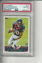 DeAndre Hopkins [Ball In Right Hand] Football Cards 2013 Topps Prices