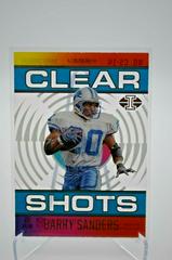 Barry Sanders [Light Blue] Football Cards 2021 Panini Illusions Clear Shots Prices