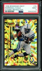 Marshall Faulk [Atomic Refractor] #35 Football Cards 1998 Bowman's Best Prices