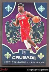 Zion Williamson [Purple] #529 Basketball Cards 2019 Panini Chronicles Prices