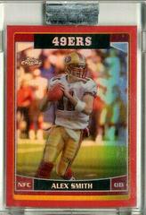 Alex Smith [Red Refractor] #42 Football Cards 2006 Topps Chrome Prices