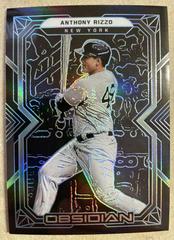 Anthony Rizzo [Carolina Blue] #22 Baseball Cards 2022 Panini Chronicles Obsidian Prices