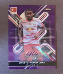 Christopher Nkunku [Purple Wave] #BCA-CN Soccer Cards 2021 Topps Finest Bundesliga Autographs Prices