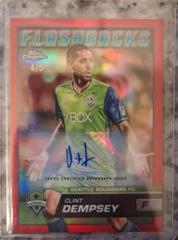 Clint Dempsey [Autograph Red] #157 Soccer Cards 2023 Topps Chrome MLS Prices