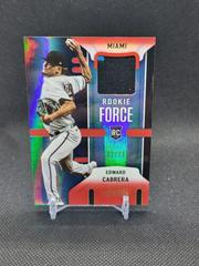 Edward Cabrera [Spectrum Red] #RF-EC Baseball Cards 2022 Panini Absolute Rookie Force Prices