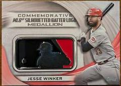Jesse Winker #MLBL-JW Baseball Cards 2022 Topps MLB Logo Medallion Relics Prices