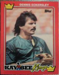 Dennis Eckersley Baseball Cards 1990 Kaybee Kings Prices