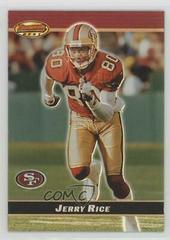 Jerry Rice [Acetate Parallel] #12 Football Cards 2000 Bowman's Best Prices