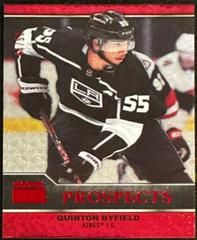 Quinton Byfield [Star Rubies] Hockey Cards 2021 Skybox Metal Universe Premium Prospects Prices