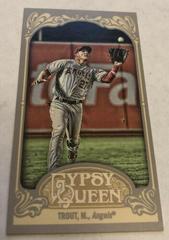 Mike Trout [Mini Gypsy Queen Back] #336 Baseball Cards 2012 Topps Gypsy Queen Prices