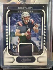 Bailey Zappe Football Cards 2022 Panini Absolute Rookie Materials Prices