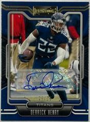 Derrick Henry [Gold Signature] Football Cards 2021 Panini Playbook Prices