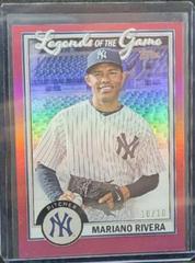 Mariano Rivera [Red] Baseball Cards 2023 Topps Legends of the Game Prices