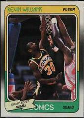 Kevin Williams #72 Basketball Cards 1988 Fleer Prices