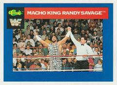 Randy Savage #84 Wrestling Cards 1991 Classic WWF Prices