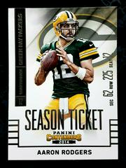 Aaron Rodgers #63 Football Cards 2014 Panini Contenders Prices