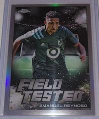 Emanuel Reynoso Soccer Cards 2022 Topps Chrome MLS Field Tested Prices