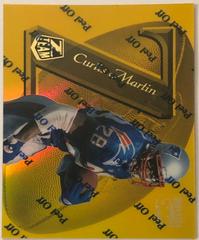 Curtis Martin [Mirror Gold] #ZT5 Football Cards 1997 Zenith Z Team Prices