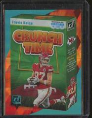 Travis Kelce [Cubic] #CT-15 Football Cards 2023 Panini Donruss Crunch Time Prices