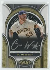Brandon Woodruff [Silver Ink] #PPA-BW Baseball Cards 2023 Topps Tier One Prime Performers Autographs Prices