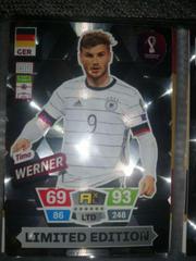 Timo Werner Soccer Cards 2022 Panini Adrenalyn XL FIFA World Cup Qatar Limited Edition Prices