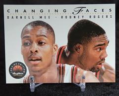 Changing Faces Darnell Mee & Rodney Rogers #298 Basketball Cards 1993 Skybox Premium Prices