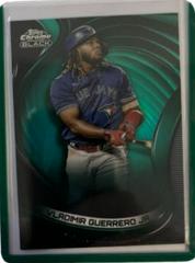 Vladimir Guerrero Jr. [Green] Baseball Cards 2022 Topps Chrome Black Prices
