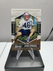 Aaron Hernandez [Significant Signatures Gold] #101 Football Cards 2010 Panini Classics Prices