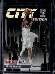 Mikal Bridges [Artist Proof Gold] #7 Basketball Cards 2023 Panini Hoops City Edition Prices