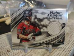 Corbin Carroll #MLM-CCA Baseball Cards 2023 Topps Update Major League Material Prices