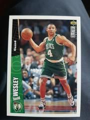 David Wesley #11 Basketball Cards 1996 Upper Deck Prices