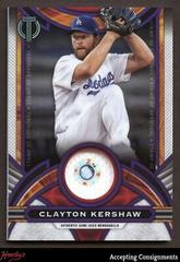 Clayton Kershaw [Purple] #SOA-CK Baseball Cards 2023 Topps Tribute Stamp of Approval Relics Prices