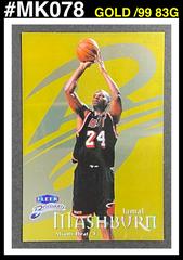 Jamal Mashburn Gold Basketball Cards 1998 Fleer Brilliants Prices