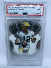 Aaron Rodgers #2 Football Cards 2013 Panini Crown Royale Prices