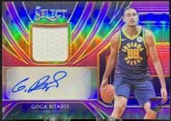 Goga Bitadze [Purple] Basketball Cards 2019 Panini Select Rookie Jersey Autographs Prices