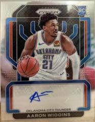 Aaron Wiggins #RS-AWG Basketball Cards 2021 Panini Prizm Rookie Signatures Prices