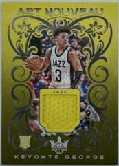 Keyonte George #5 Basketball Cards 2023 Panini Court Kings Art Nouveau Prices