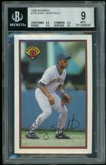 Gary Sheffield #142 Baseball Cards 1989 Bowman Prices