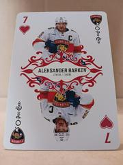 Aleksander Barkov #7-HEARTS Hockey Cards 2023 O-Pee-Chee Playing Cards Prices