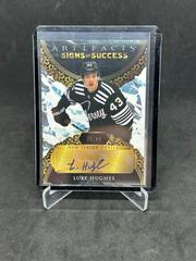 Luke Hughes Hockey Cards 2023 Upper Deck Artifacts Signs of Success Prices