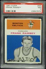 Frank Ramsey Basketball Cards 1961 Fleer Prices