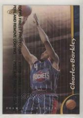Charles Barkley [Refractor] #123 Basketball Cards 1998 Finest Prices