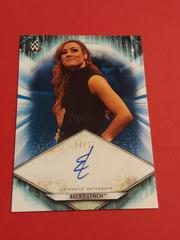 Becky Lynch [Blue] #A-BE Wrestling Cards 2021 Topps WWE Autographs Prices