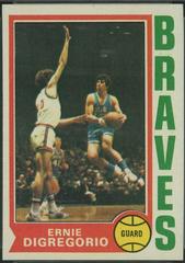 Ernie DiGregorio #135 Basketball Cards 1974 Topps Prices